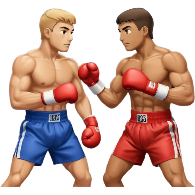 Ein Boxkampf  emoji