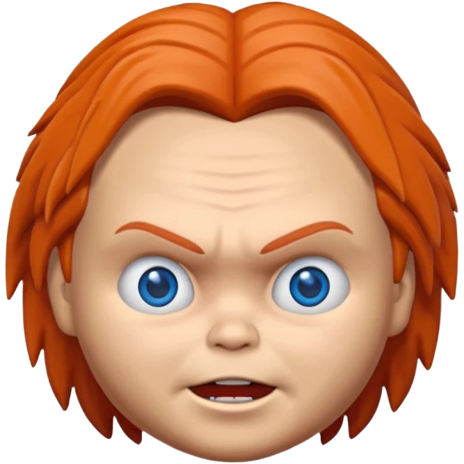 Un emojin de chuky emoji