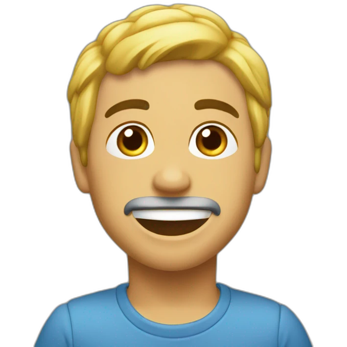 Un puño pegando al aire emoji
