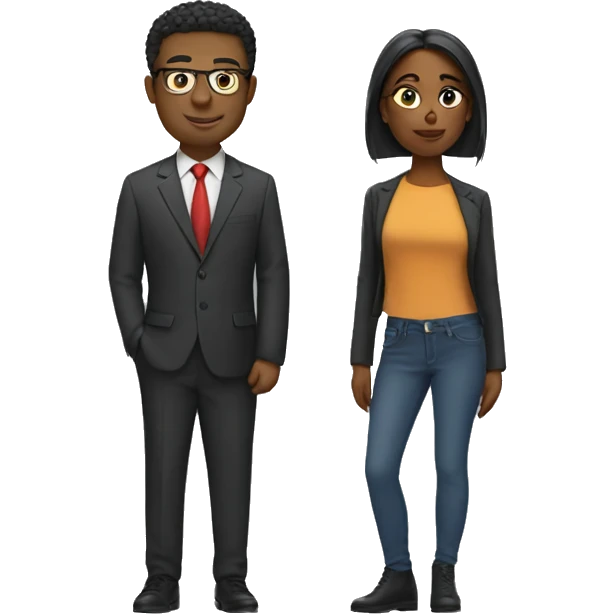 gen z boss and a mini emoji