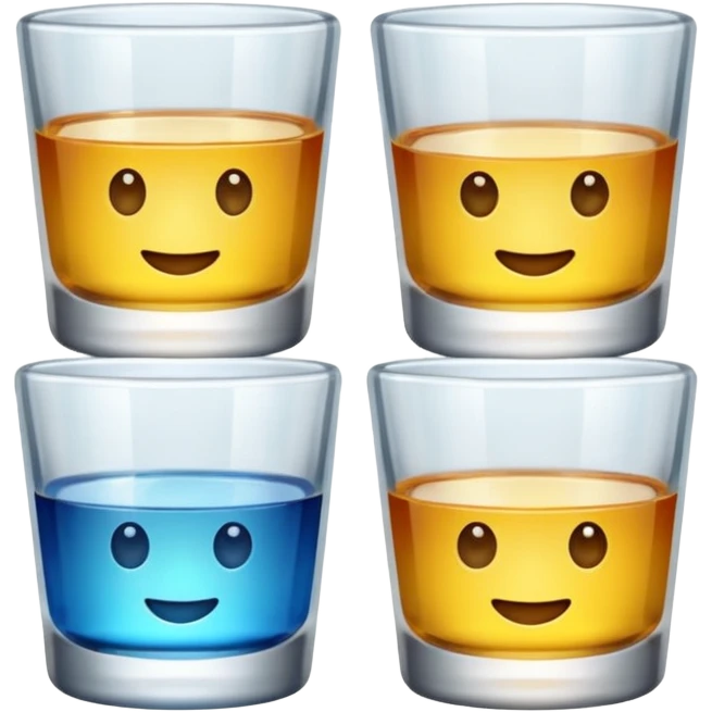 shot glasses emoji