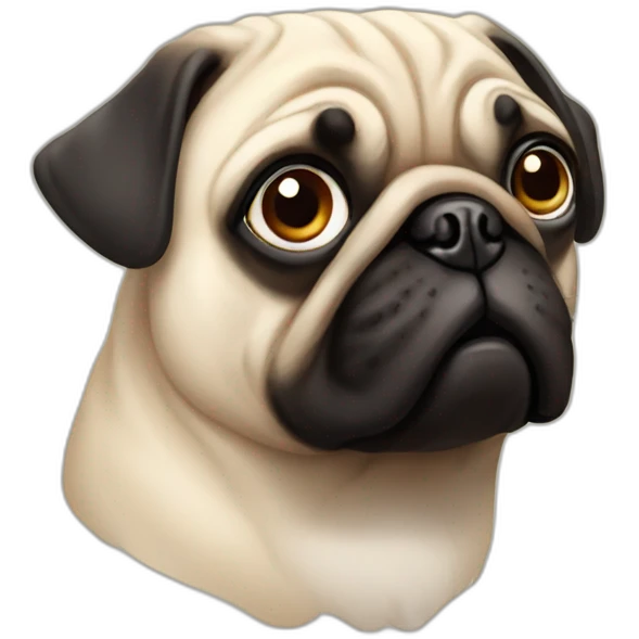 Pug emoji