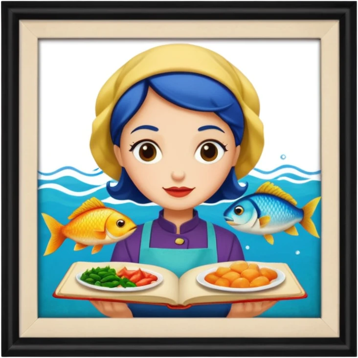 Pull up Fishwife Cookbook graphics emoji