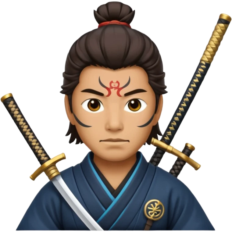 Samurai with Naginata emoji