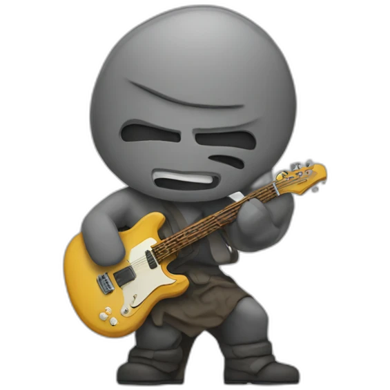 rock man emoji