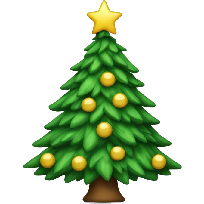 christmas tree emoji