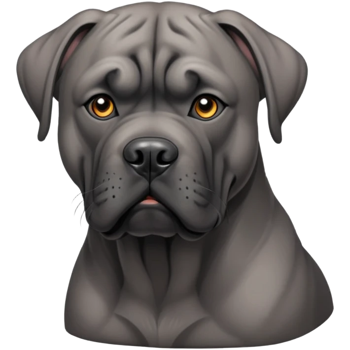 grey cane corso emoji