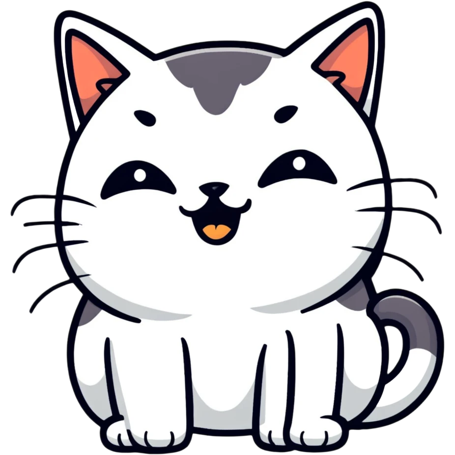 Кот плачет emoji