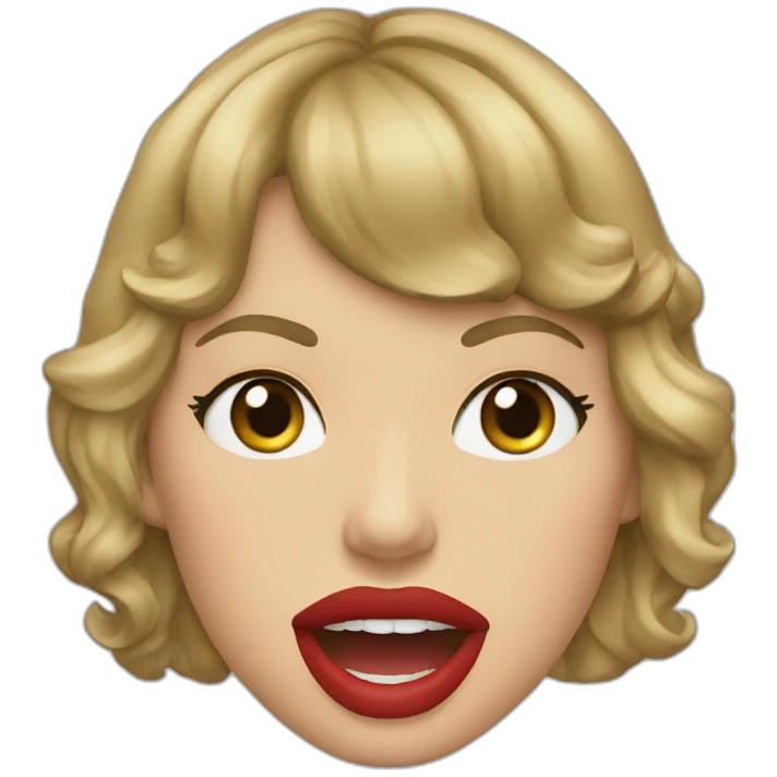 taylor-swift-mouth-bbc emoji