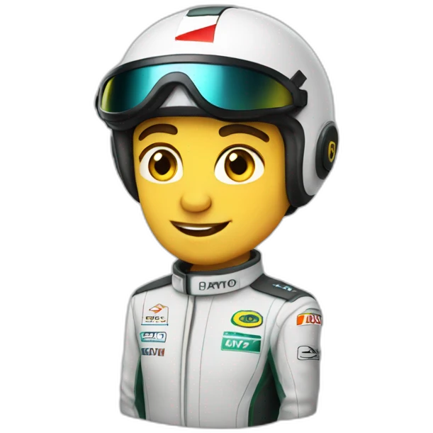 Formula 1 pilot  emoji