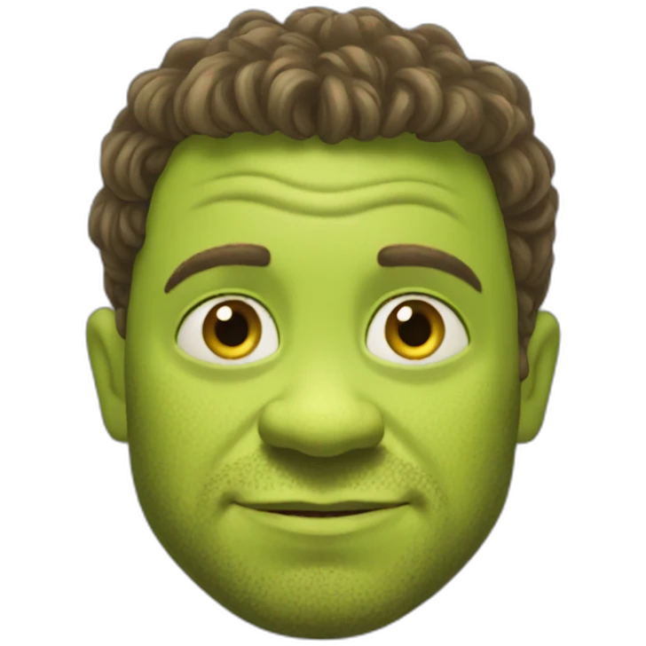 Ukrainian shrek emoji