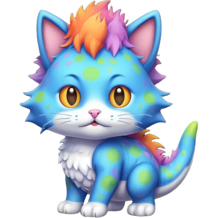 cat dinosaur  emoji