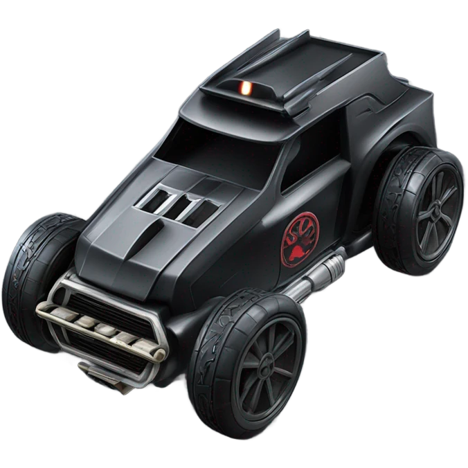 Hot wheels Hot rod Star Wars Death trooper’s race car  emoji
