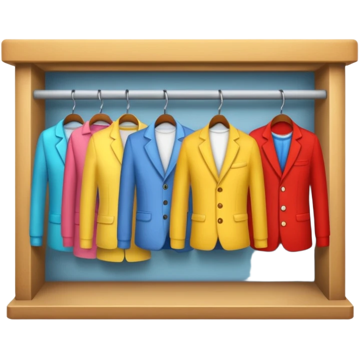 clothing store emoji