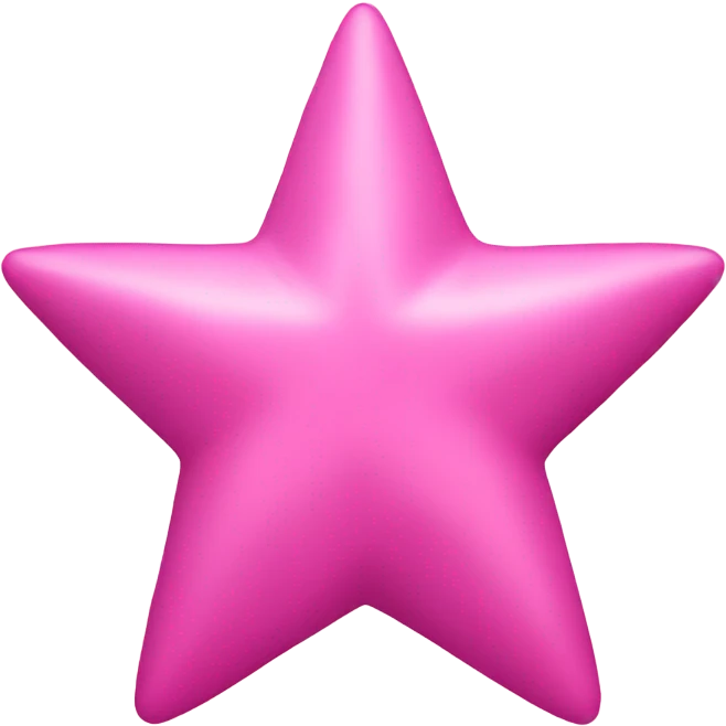Pink star emoji emoji