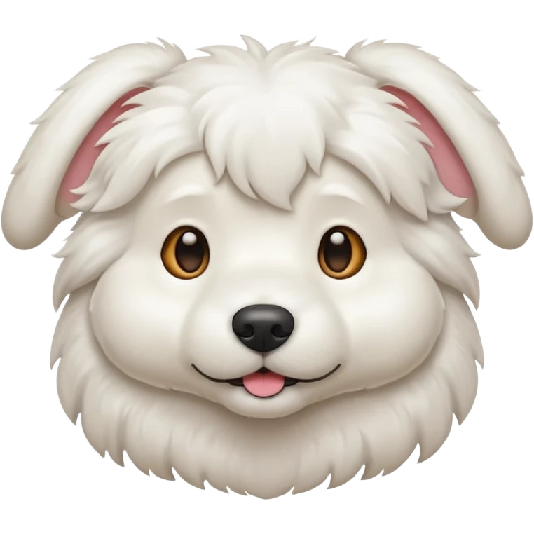White dog emoji