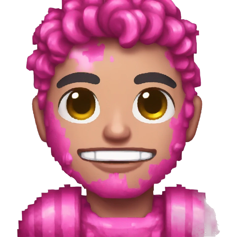 Pixel pink Candygore emoji