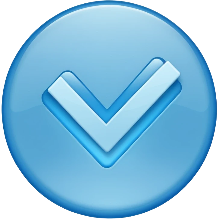 Verified check mark In blue circle emoji