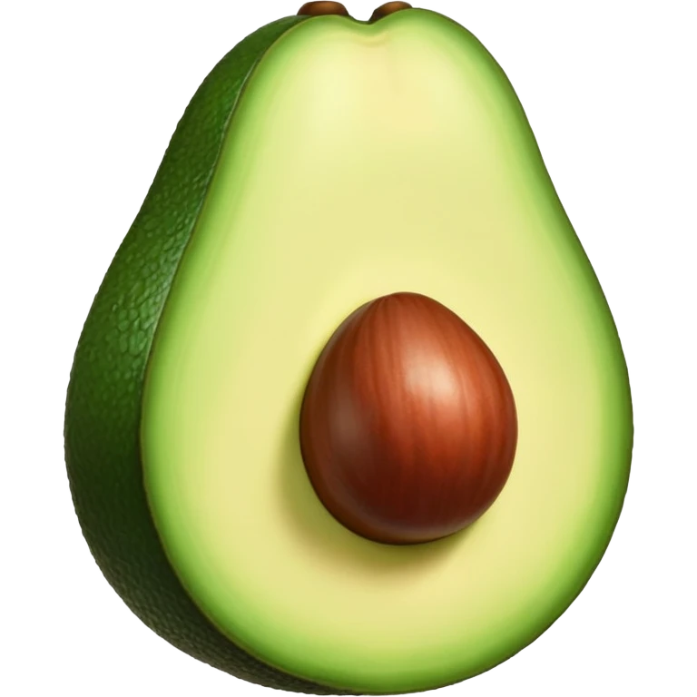 Avocado with big lips  emoji