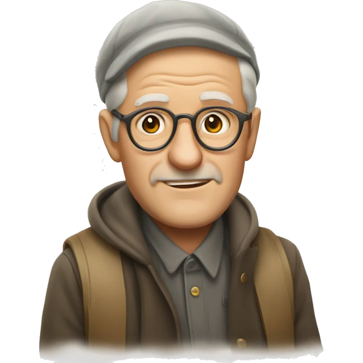chill polish man who has lived 100 years emoji