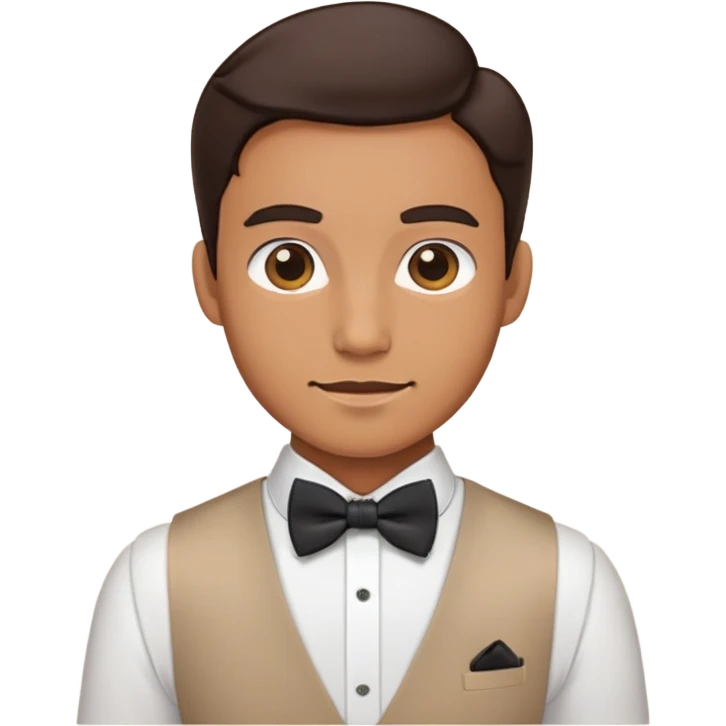 Член с галстуком бабочкой emoji