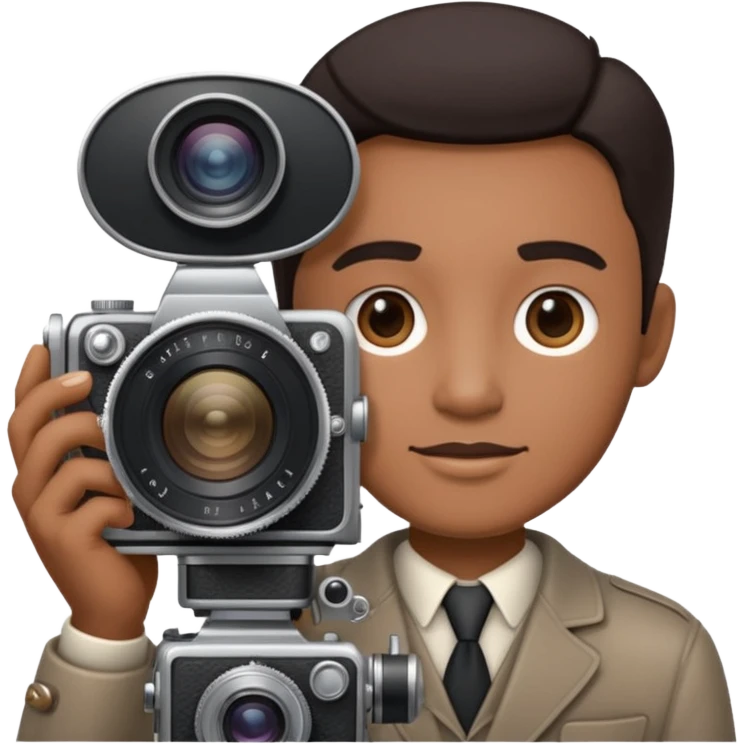 Camera Collector + retro lens emoji
