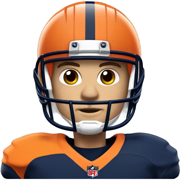 Bo Nix from the Broncos emoji