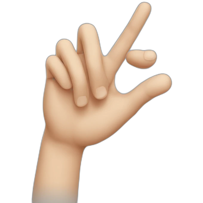 french hand gesture emoji