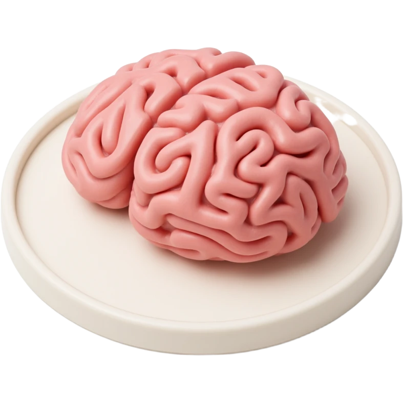 brain simple emoji