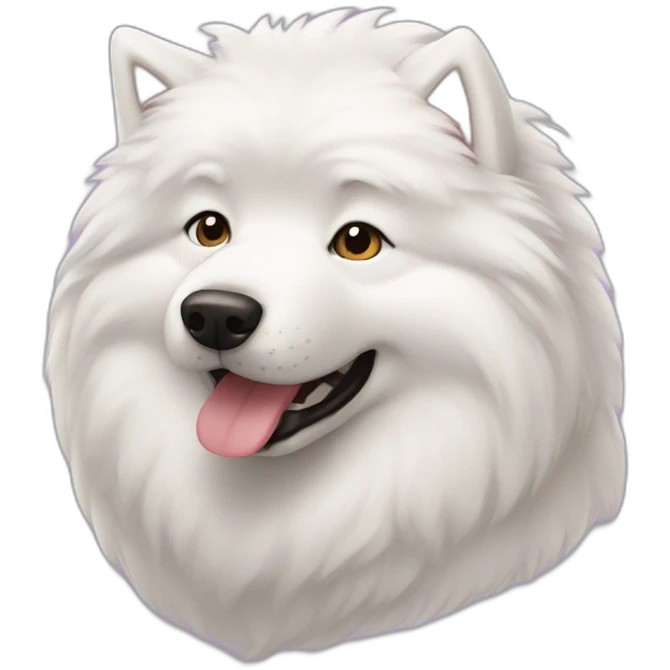 Samoyed emoji