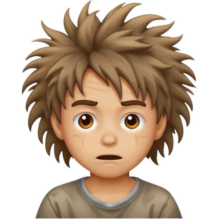 Crazy kid emoji
