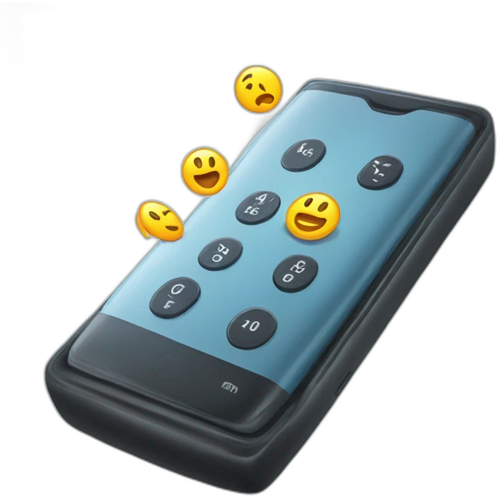 Cellphone ringing emoji