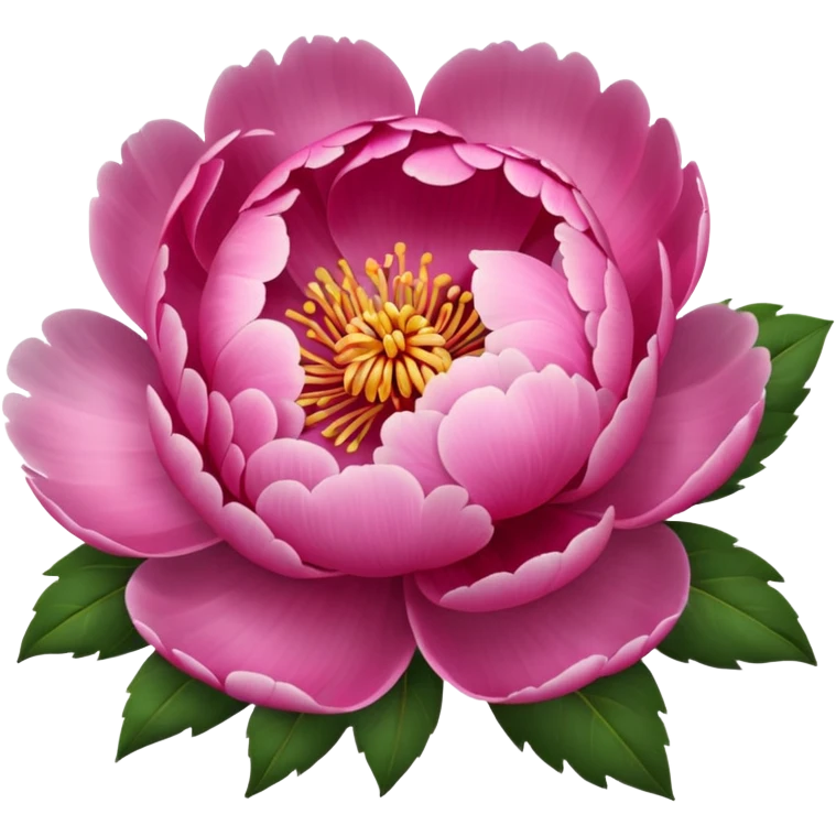 peony flower  emoji