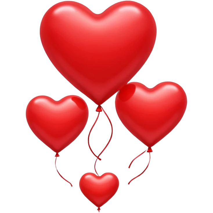 heart balloons emoji