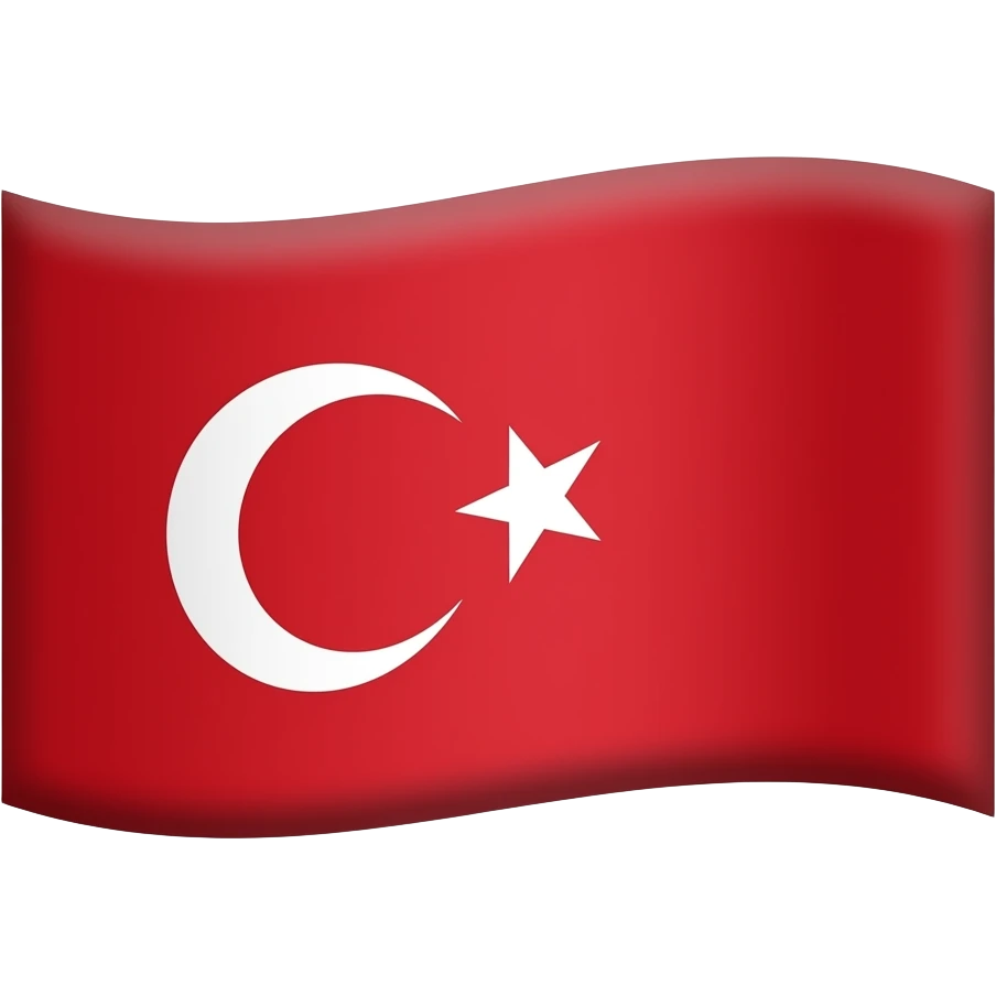 Osmanlı bayrağı emoji