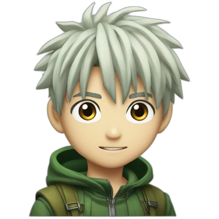 Kirua hunter x hunter  emoji