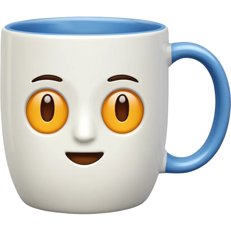 Realistic coffee mug emoji