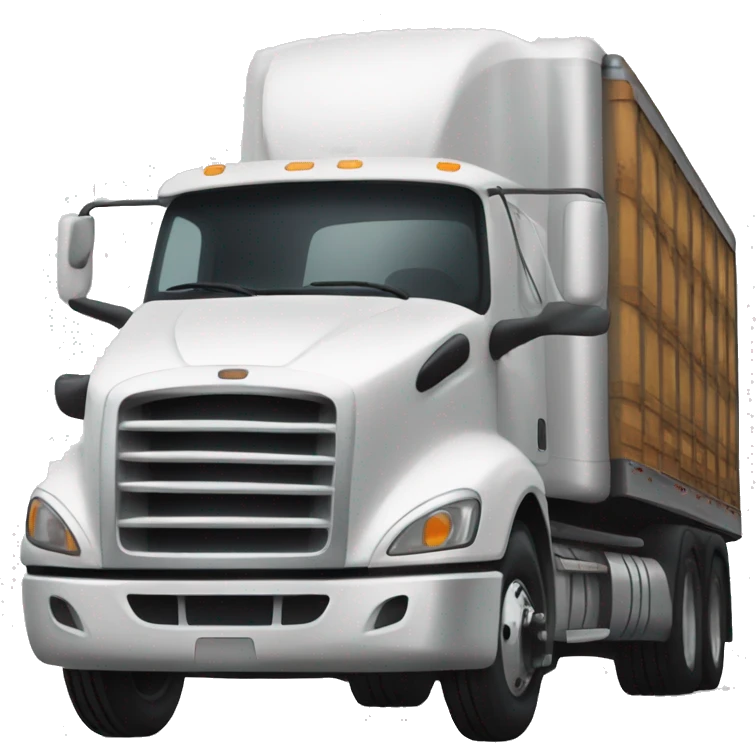 Today driving a semi truck  emoji