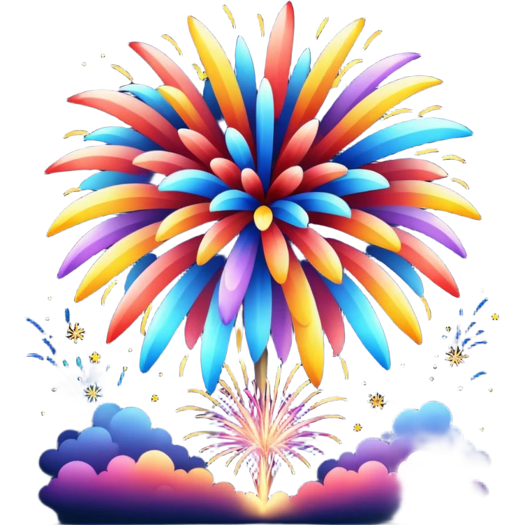 Fireworks  emoji