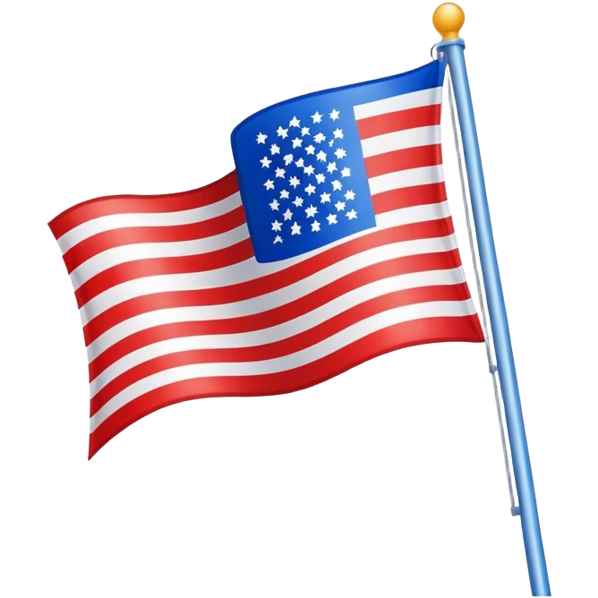 red blue white flag emoji