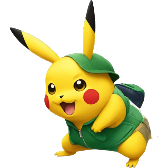 Pikachu en lacoste emoji