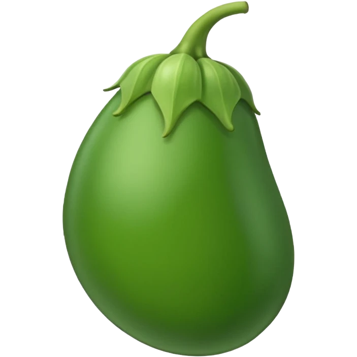 green brinjal emoji
