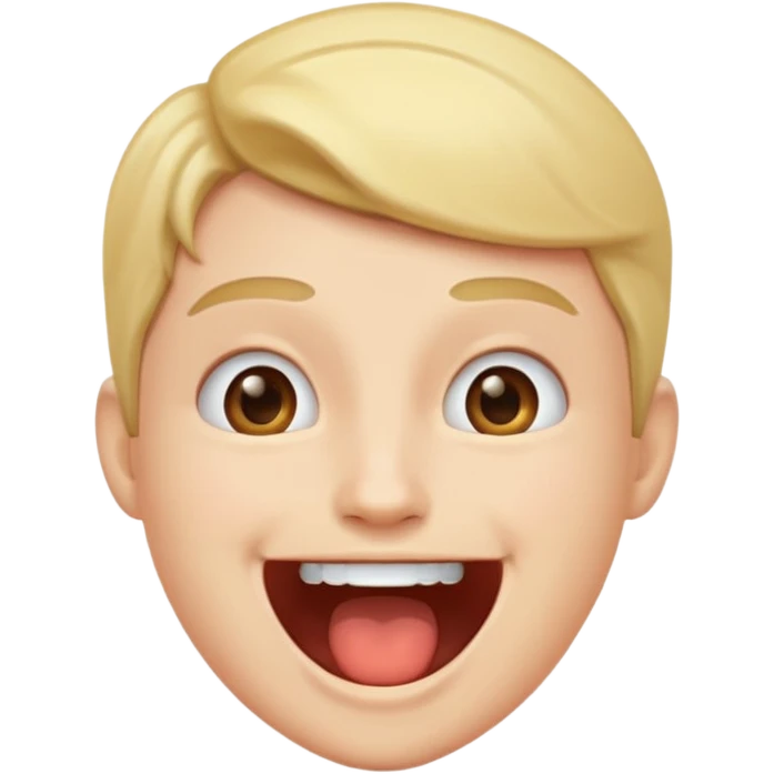 Announcement with mouth emoji