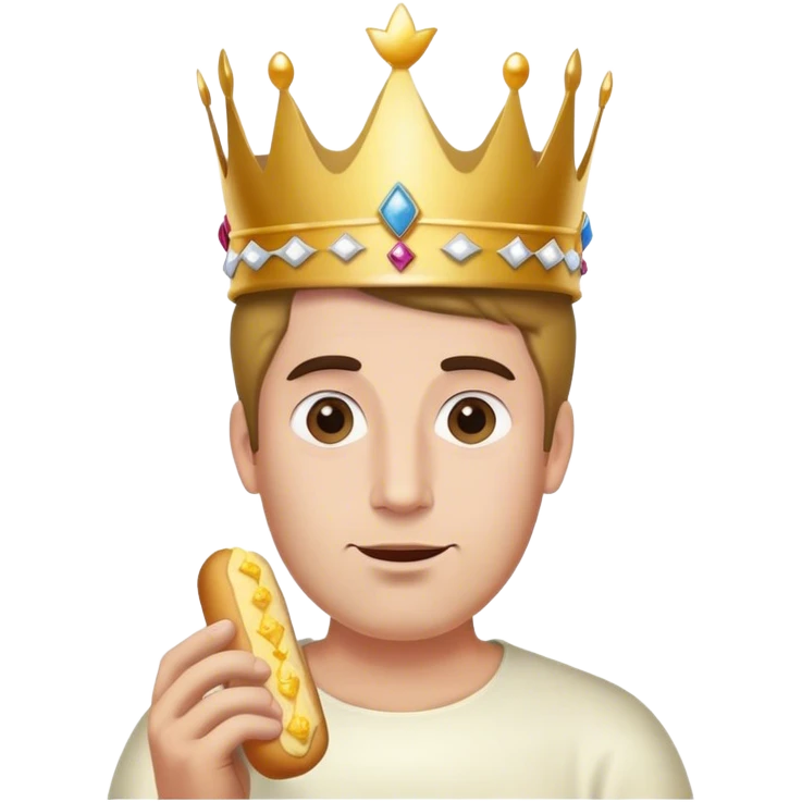 Twinkie king emoji