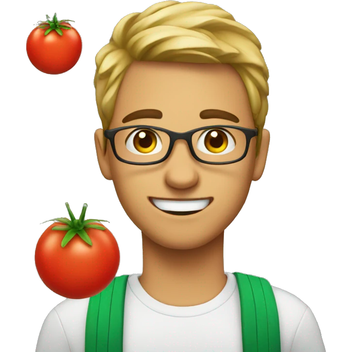 tomato student emoji