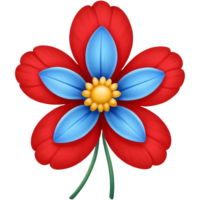 💙❤️‍🔥🌸 emoji