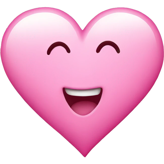 Pink Heart emoji