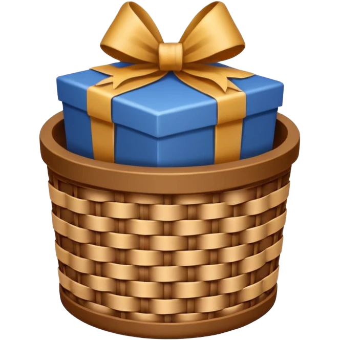 Return gift round hamper emoji