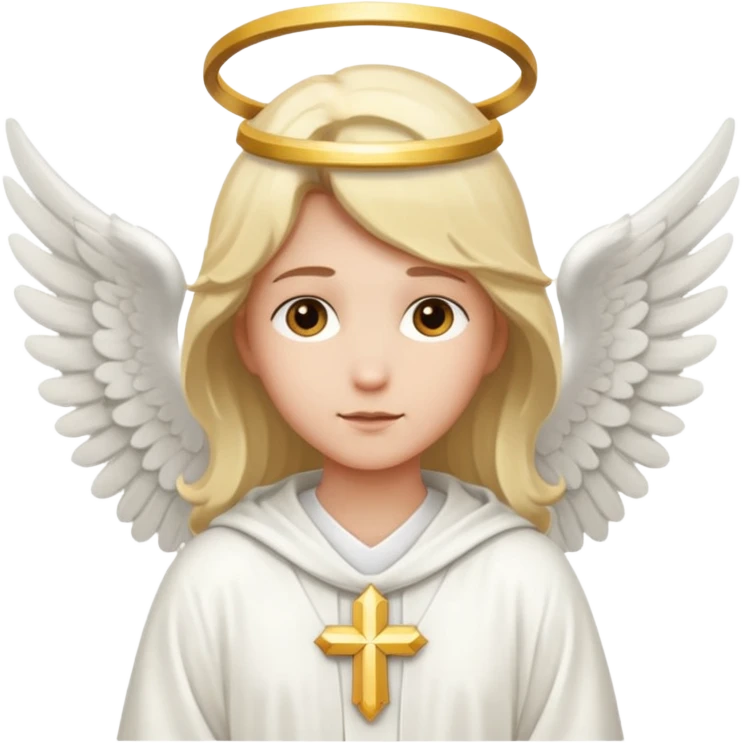 Christian angel  emoji