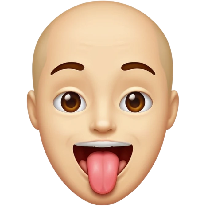 sticking tongue out  emoji